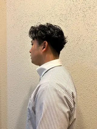 パーマ メンズ 角田 桃香のヘアスタイル