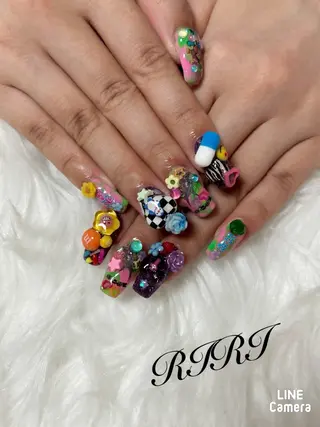ネイル riri オーナーのネイルデザイン