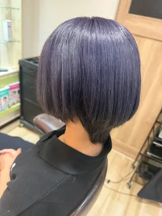 ショート カラー 🌺ハイトーン🌺 矢葺 なぎさ🌺🌺のヘアスタイル