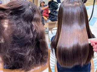 セミロング 池袋/ボブ/ボブ矯正 髪質改善/山本のヘアスタイル