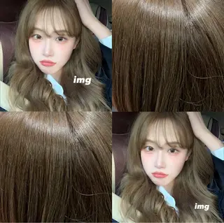 ロング カラー リシャール聖蹟桜ヶ丘所属・SHUMA1月 限定メニュー有りのヘアスタイル