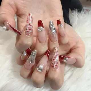 ネイル 🎀 Lemode ワンホンネイル🎀のネイルデザイン