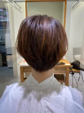 ショート カラー BLENDby happiness所属・KAORU/絹髪 /髪質改善/奈良のヘアスタイル