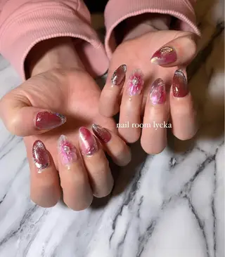 ネイル ﾈｲﾙﾙｰﾑﾘｯｶ 𝐦𝐚𝐲𝐮のネイルデザイン