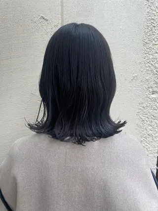 ミディアム F-card所属・shiga mariaのヘアスタイル