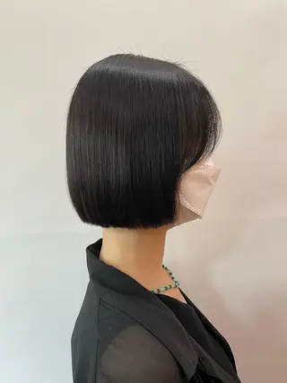 ショート 高山🐬髪質改善 池袋で縮毛矯正のヘアスタイル