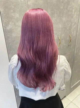 ロング カラー 顔まわり/インナー カラー/　syuriのヘアスタイル