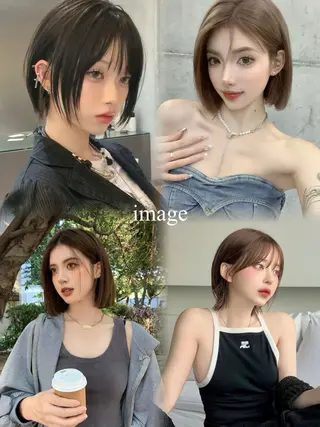 ショート 髪質改善🫧 カラー特化/Hinaのヘアスタイル