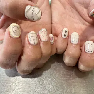 ネイル 片野 菜々のネイルデザイン