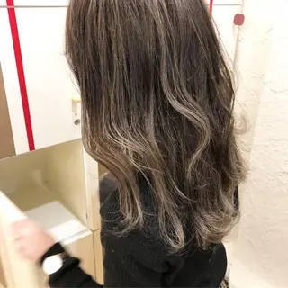 ミディアム カラー 艶髪育成サロン 京橋　shinのヘアスタイル