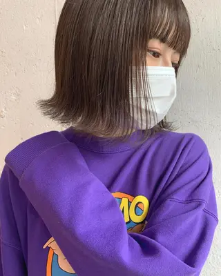 ショート カラー Fuuu《フゥ》所属・シノザキ シンゴのヘアスタイル