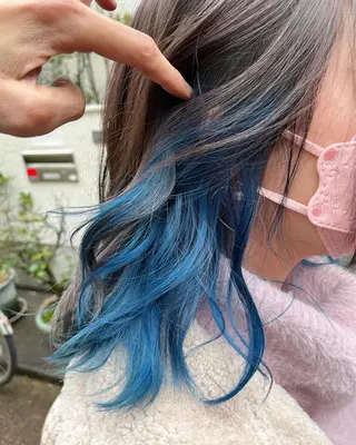 ミディアム カラー 原宿サロン代表 デザインカラー伊藤卓のヘアスタイル