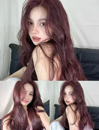 ロング カラー レイヤー/柔色 カラー/SAkiのヘアスタイル