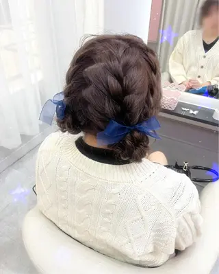 ヘアアレンジ lien eriiのヘアスタイル