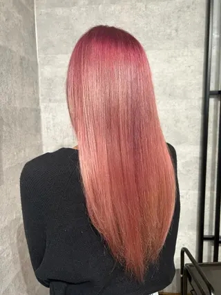 ロング カラー 💙まこと💙艶 カラー(Rico)のヘアスタイル