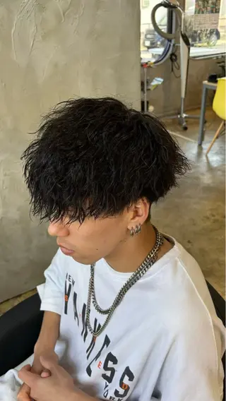 ミディアム ユウト 【メンズ限定】のヘアスタイル