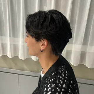 メンズ りおな/エクステ /ミルクティーカラーのヘアスタイル