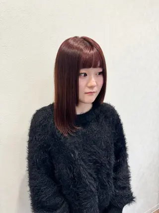 ミディアム カラー Limb所属・市塚 あみのヘアスタイル