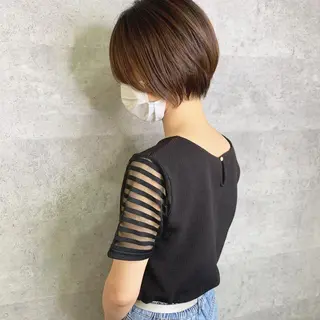 ショート 似合わせのプロ🕊 美髪矯正/ioriのヘアスタイル
