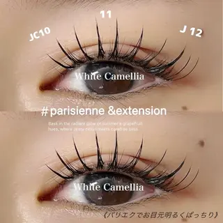 マツエク・マツパ 韓国風束感 🤍rinaのマツエク・マツパデザイン