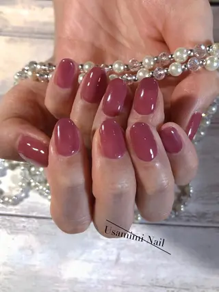 ミディアム ネイル USAMiMi 🐰💕のネイルデザイン