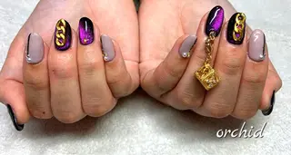 ネイル orchid ♡オーキッドのネイルデザイン