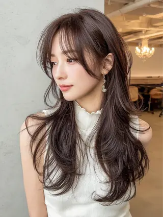 ロング カラー edA. 鎌倉のヘアスタイル