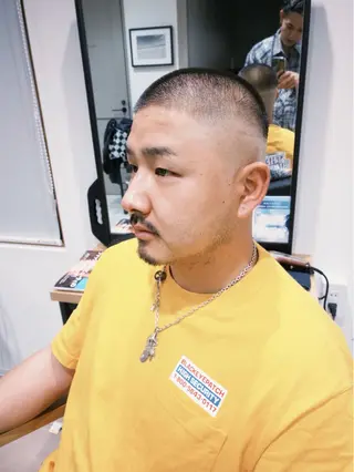 ショート メンズ Lua Moana by HEADLIGHT 小田原2号店所属・FJ KAMINOKEのヘアスタイル