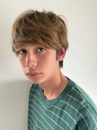 ショート メンズ パーマ CEINE+ officialのヘアスタイル