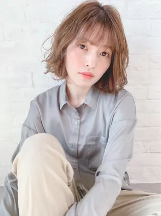 ショート カラー KANOI 銀座中央通り所属・上條 航平のヘアスタイル