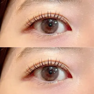 マツエク・マツパ 笠井 彩花のマツエク・マツパデザイン