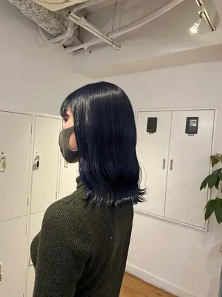 ミディアム カラー 🇰🇷ハイトーン× 韓国レイヤー레이어드のヘアスタイル