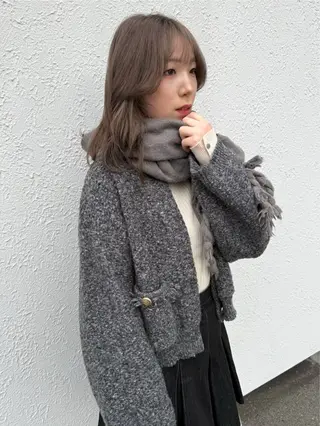 ミディアム カラー LittleGarden所属・リトルガーデン/ yuka🧁‎‎のヘアスタイル