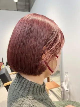 ショート カラー le'a所属・谷町/Le'a /竹原しおなのヘアスタイル