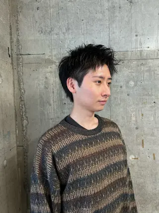 ショート メンズ メンズパーマ /SUNAOのヘアスタイル