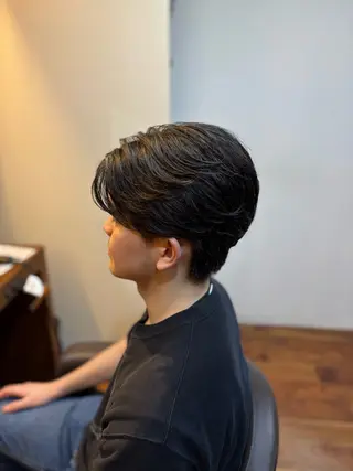 ショート パーマ 👑メンズパーマ/髪 質改善/鎌倉🐮のヘアスタイル