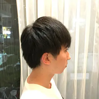 ショート メンズ Agu hair verse所属・小顔/似合わせカット 杉山莉菜のヘアスタイル