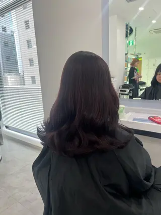 セミロング カラー トレンドヘア /mina♡のヘアスタイル
