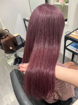 カラー 暖色🍎透明感カラー 🩵小林かりんのヘアスタイル