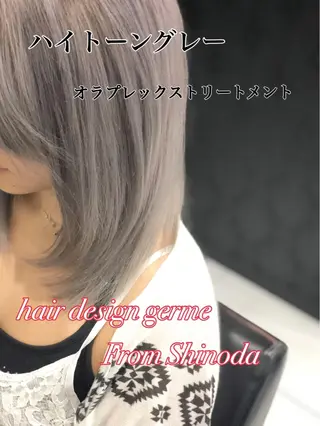 カラー 🦖店長🦖pino #しのだスペシャルのヘアスタイル