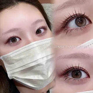 マツエク・マツパ 似合わせパーマ⟡束感 まつ毛⟡mia 🎀のマツエク・マツパデザイン