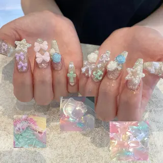 ネイル Allure小山店 アミのネイルデザイン