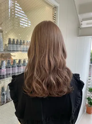 ロング カラー lulu.表参道所属・似合わせレイヤー✨️ RIEのヘアスタイル