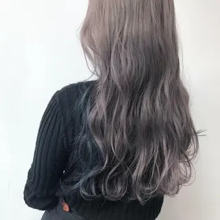 ロング カラー ヘアアレンジ 【公式】amble luxe池袋東口🩷のヘアスタイル