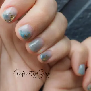 ネイル infinity skyのネイルデザイン