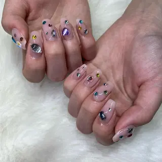 ネイル Amber21.所属・Nagahama Akariのネイルデザイン