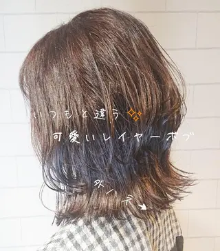 カラー ミディアム ✨技術講師.艶髪✨ ✂︎佐久間✂︎のヘアスタイル