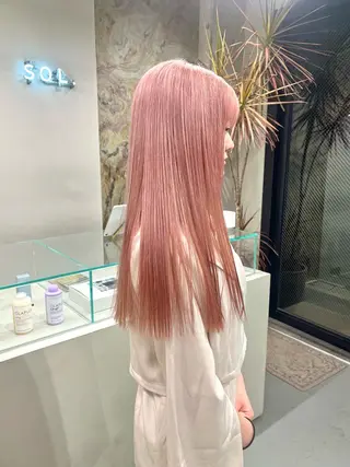 カラー 艶ブリーチ/表参道 ハイトーン /実乃梨のヘアスタイル