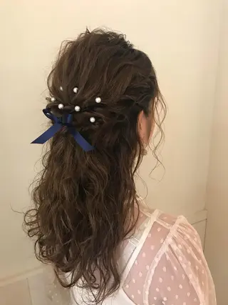 ロング ヘアアレンジ 清水　ちひろ ✄トップスタイリストのヘアスタイル