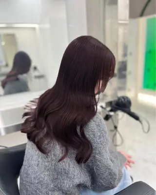 ロング カラー ヘアアレンジ 🫧‪🎀うる艶暖色 🏹Nanako🎀のヘアスタイル